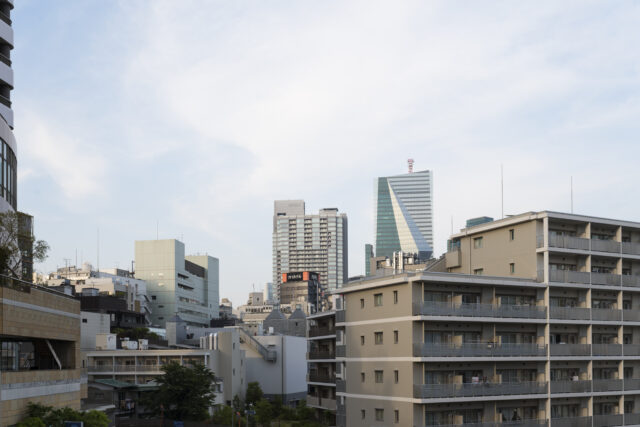 Modern mixed commercial residential property showing combined living and retail spaces in 2025